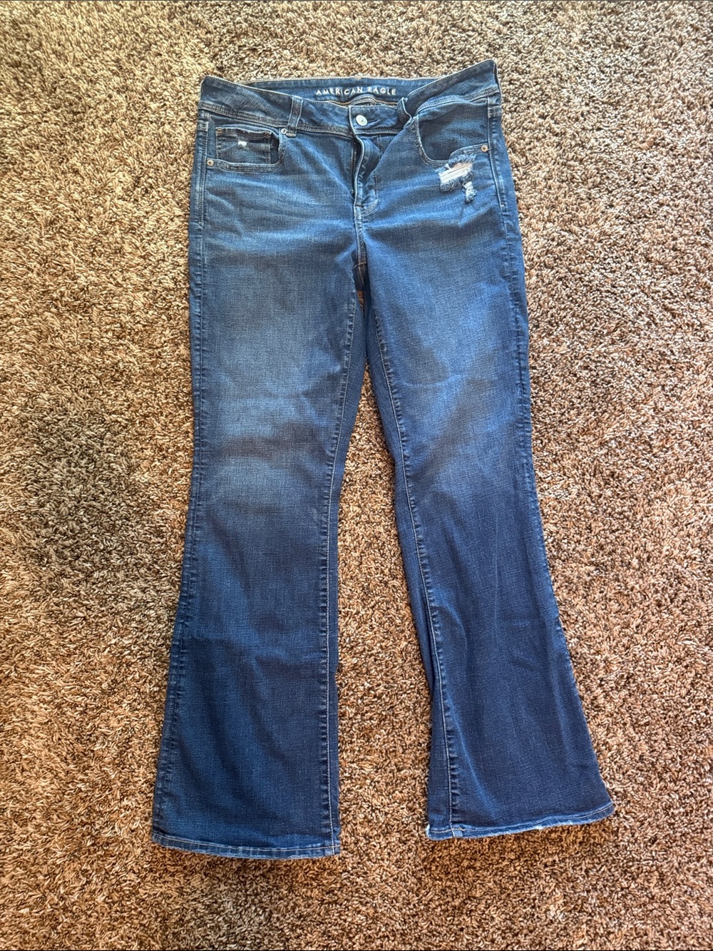 AE kick boot jeans